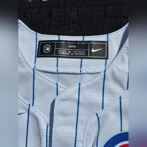 Nike Chicago Cubs Baby Onesie 6–9M ⚾💙 MLB Infant Outfit Like New - Picture 5 of 5